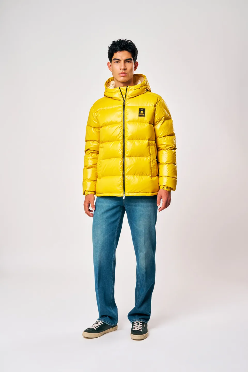 ciesse-outdoor-jambo-daunenjacke-gelb-kapuze-daunen image 1