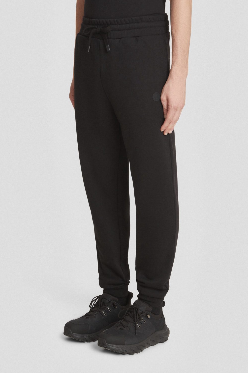 ciesse-sporthose-herren-schwarz-baumwolle-mit-kordelzug image 2