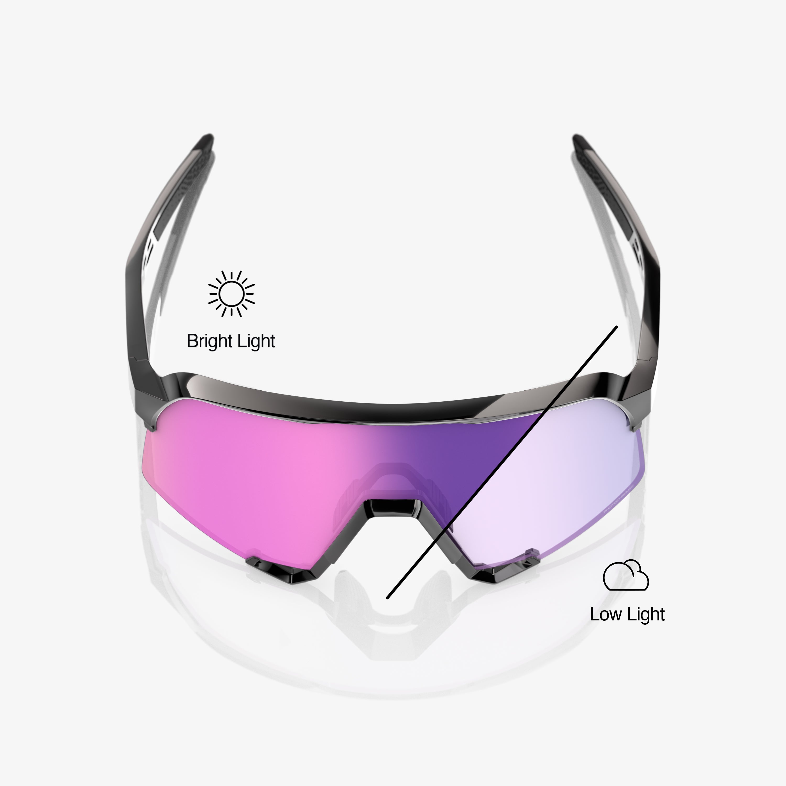 100-s3-gloss-black-sonnenbrille-purple-photochromic image 4