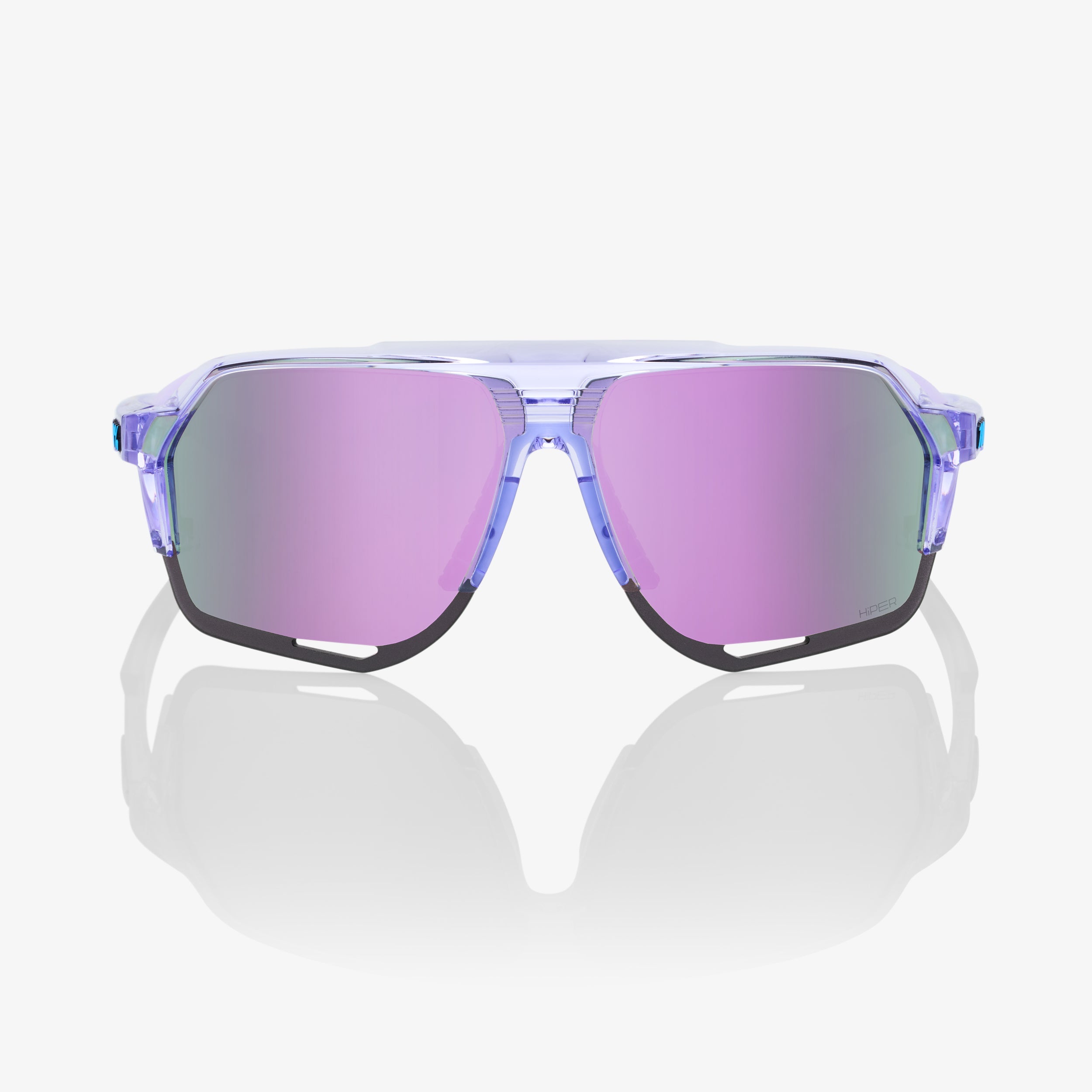 100-norvik-sonnenbrille-translucent-lavender-hiper-verspiegelt image 2