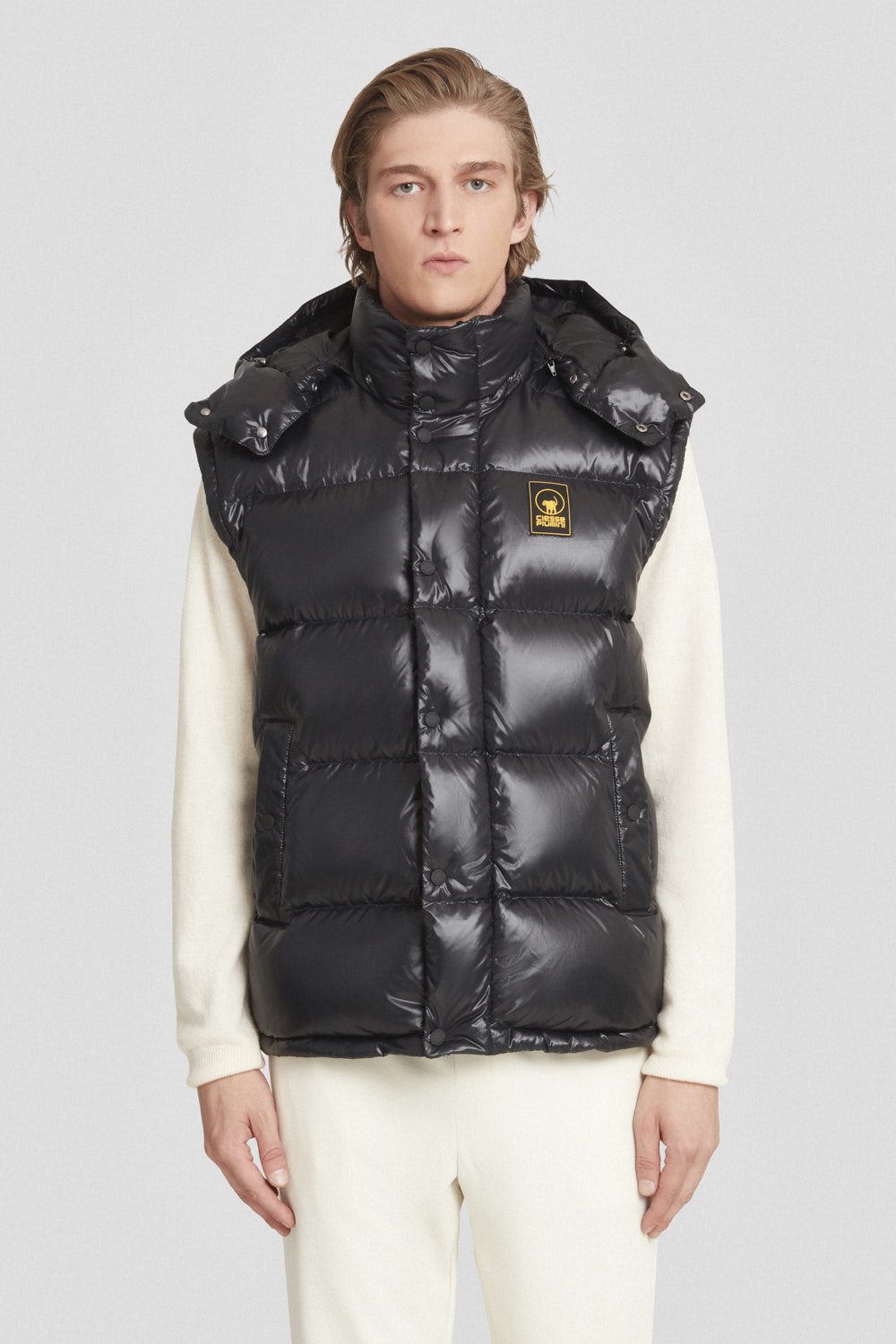 ciesse-piumini-steppjacke-schwarz-abnehmbare-rmel image 5