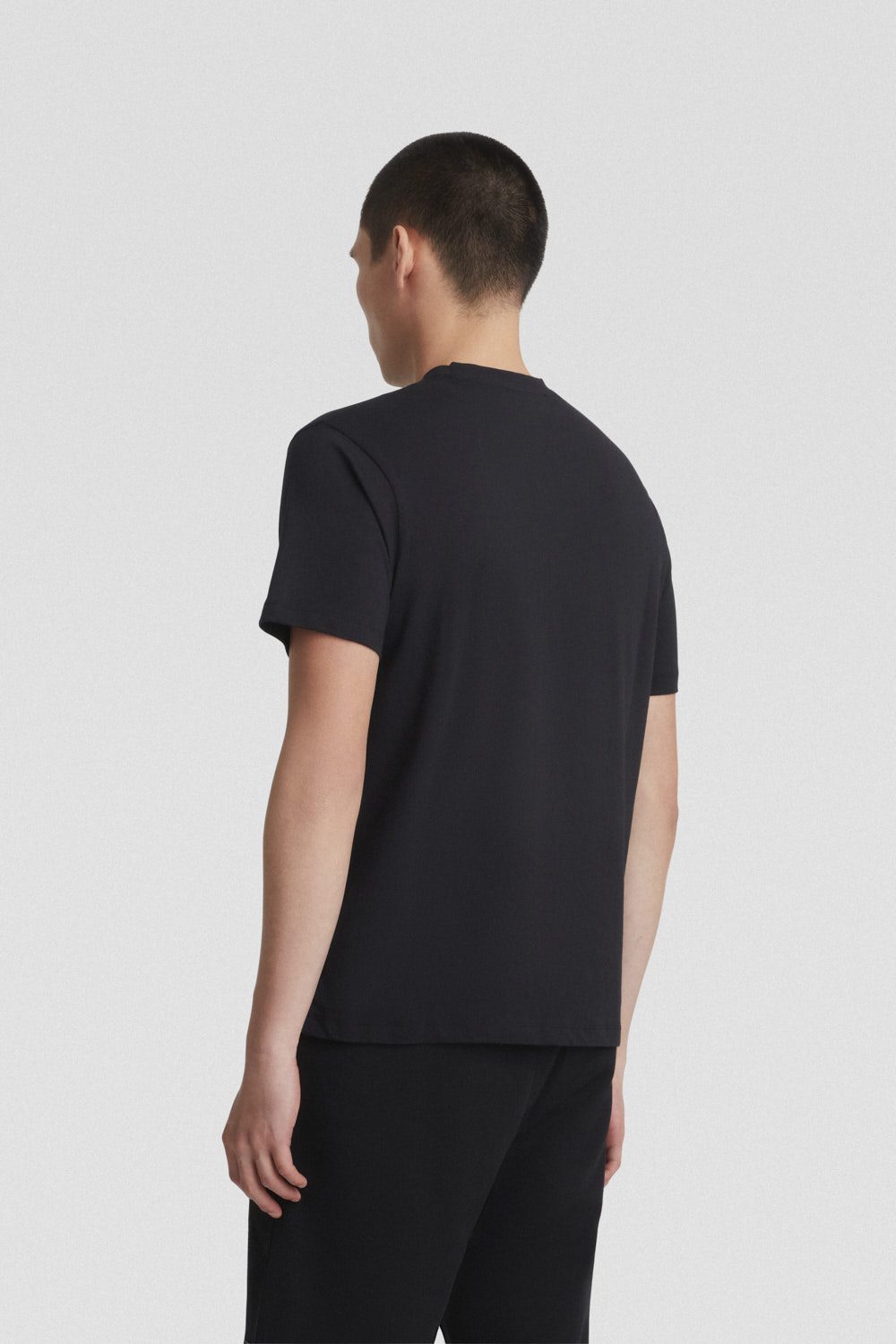 ciesse-outdoor-t-shirt-girocollo-t-shirt-schwarz-baumwolle image 4