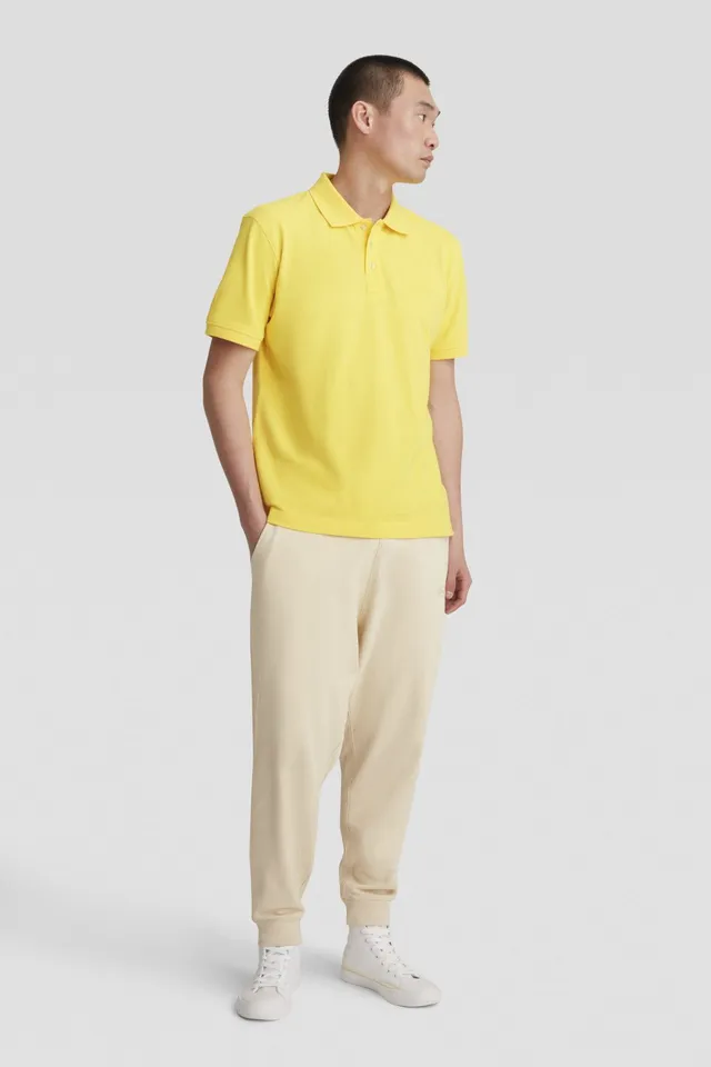 ciesse-polo-jersey-stretch-gelb-baumwolle-regular-fit image 1