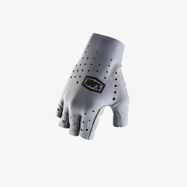 100-sling-damen-fahrradhandschuhe-grau-kurzfinger image 1