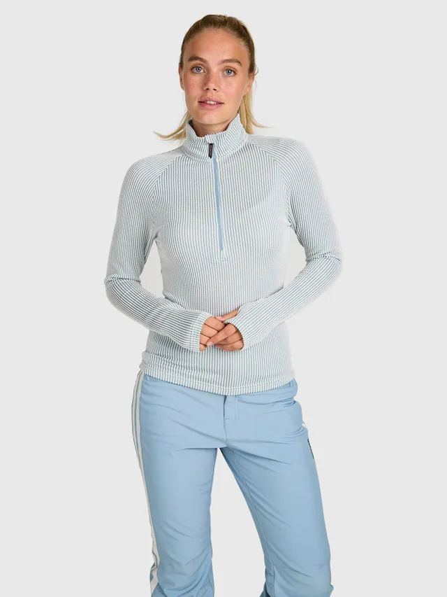 brunotti-kiana-snow-fleece-damen-pale-blue-midlayer image 1