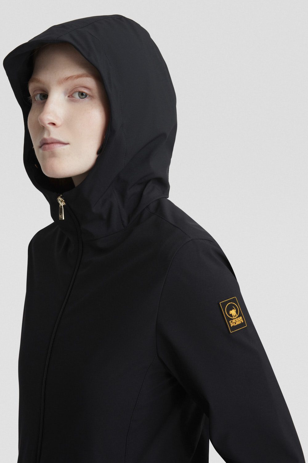 ciesse-outdoor-softshell-jacke-schwarz-kapuze-3-lagig image 6