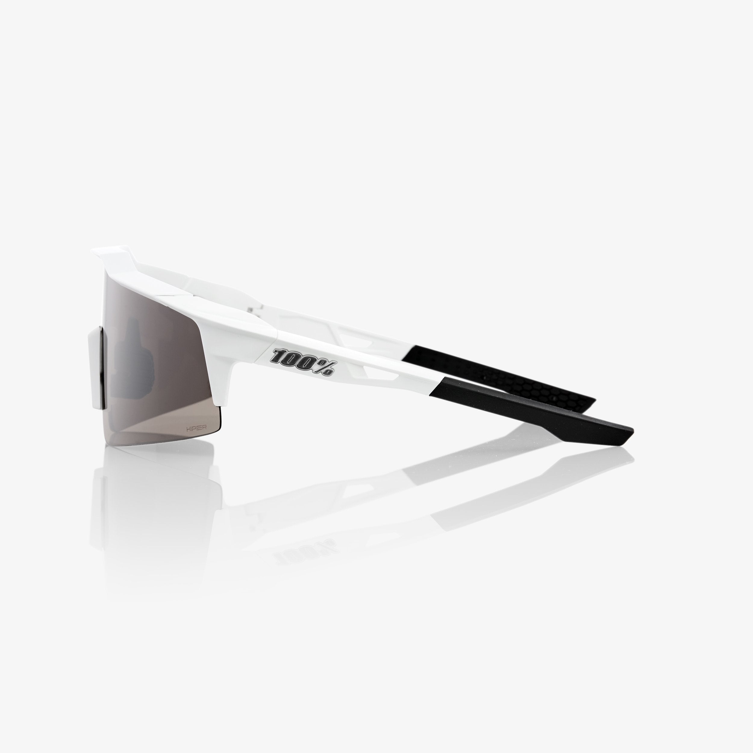 100-speedcraft-sl-sonnenbrille-matte-white-hiper-silver-mirror image 3