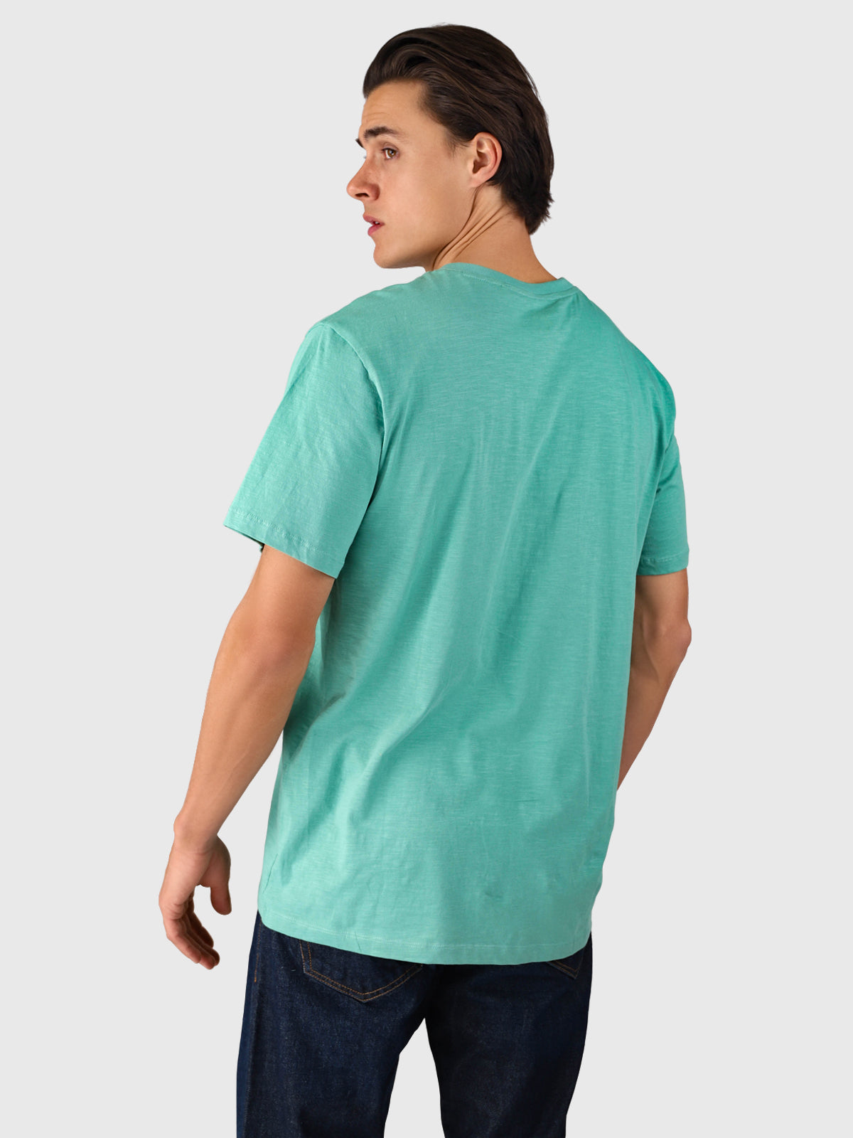 brunotti-whiterly-herren-t-shirt-bottle-green-relaxed-fit image 6