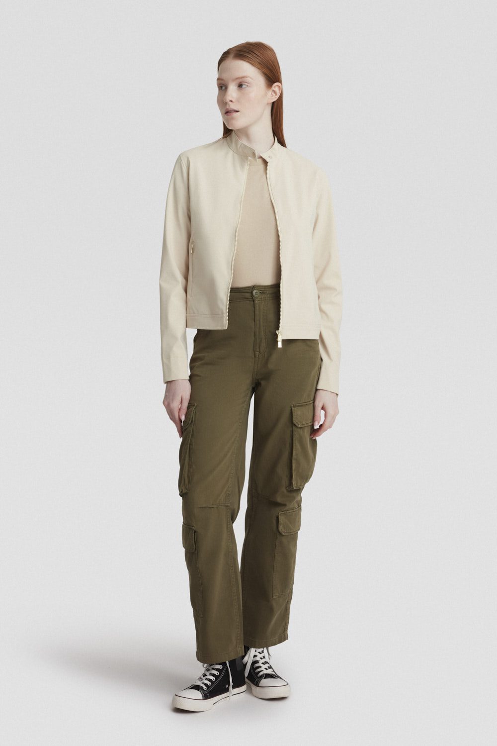 ciesse-outdoor-biker-softshelljacke-beige-slim-fit-10000mm image 2