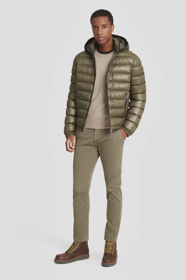 ciesse-outdoor-kurze-daunenjacke-gr-n-kapuze-abnehmbar image 1