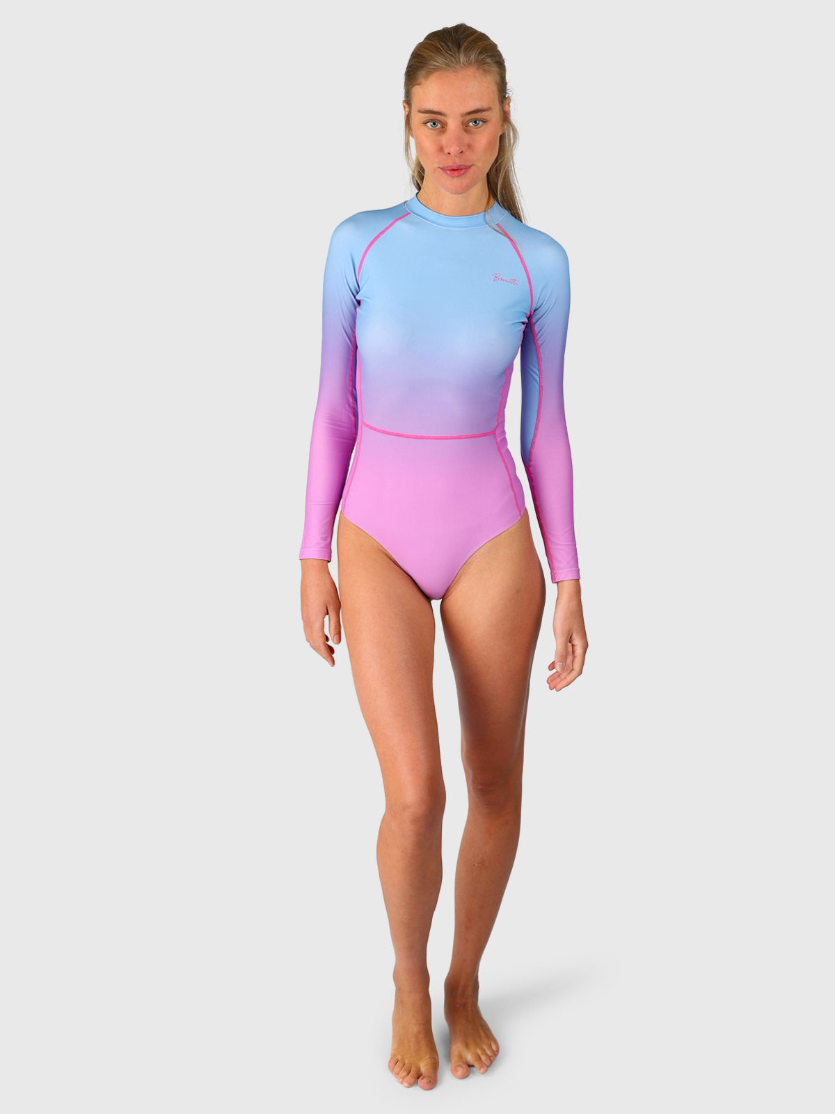 brunotti-shaka-gradient-badeanzug-damen-bluebell-sport image 6