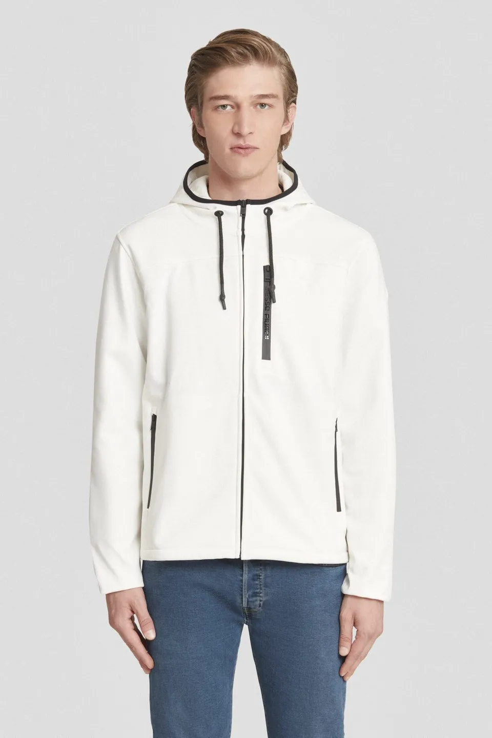 ciesse-outdoor-felpa-kapuzenjacke-weiss-polyester image 1