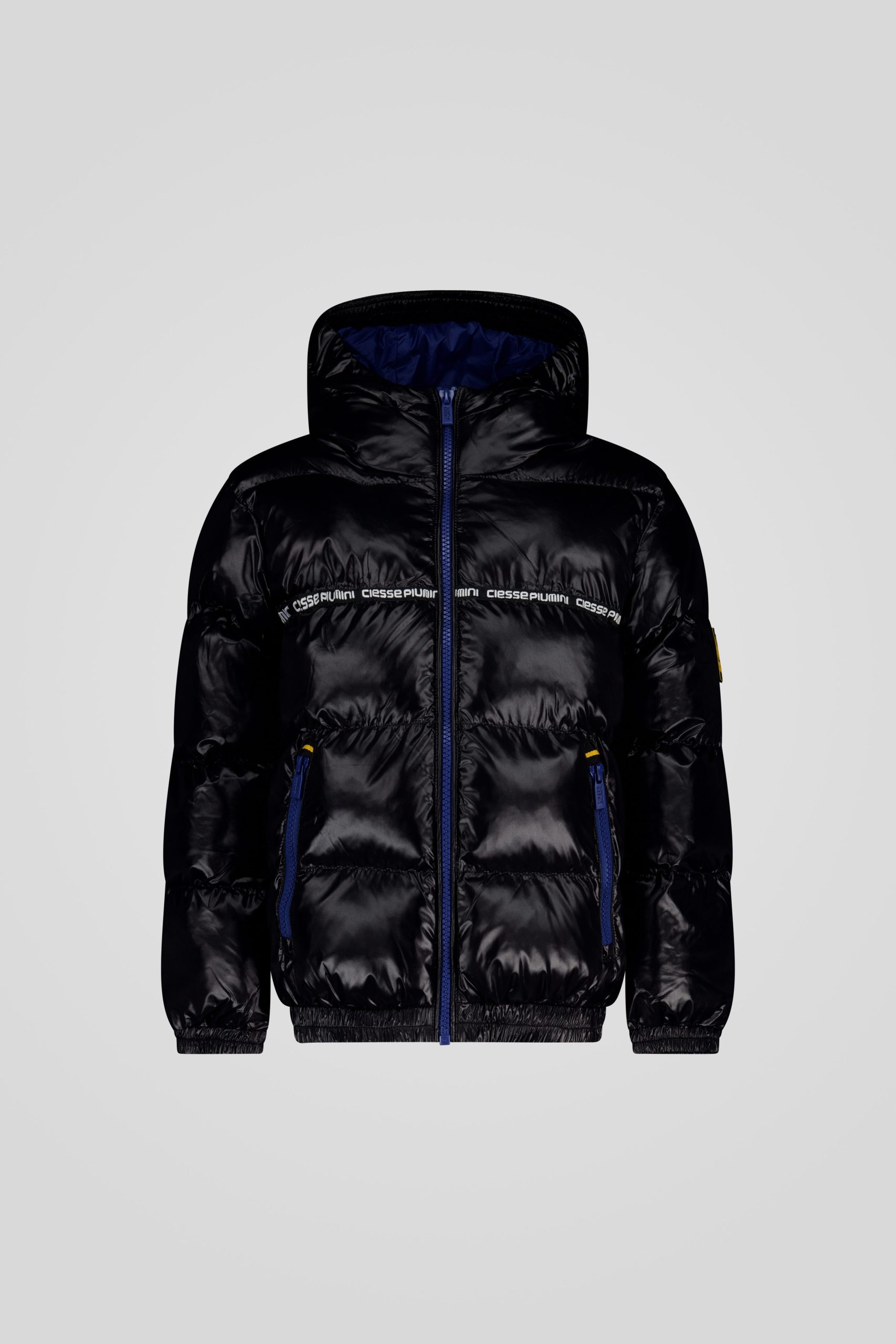ciesse-piumino-daunenjacke-unisex-schwarz-mit-kapuze image 1