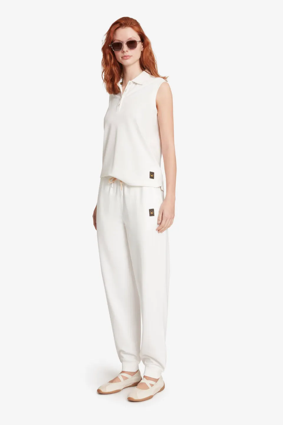 ciesse-marilyn-hose-damen-wei-baumwolle-kordelzug image 1