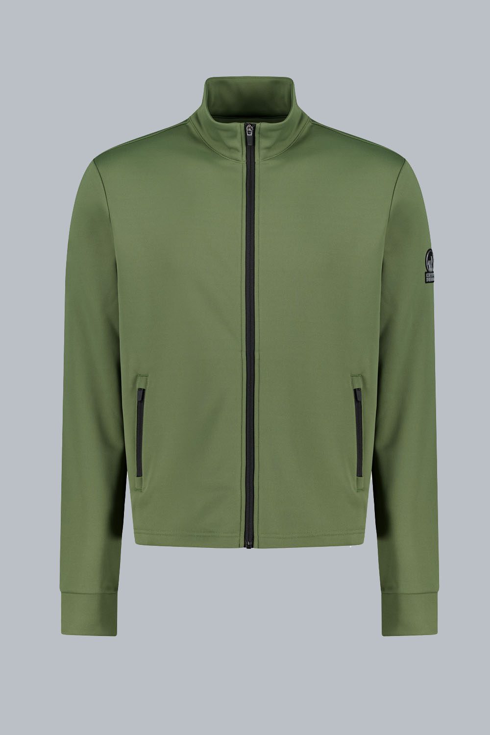 ciesse-outdoor-florian-fleecejacke-oliv-full-zip-midlayer image 1