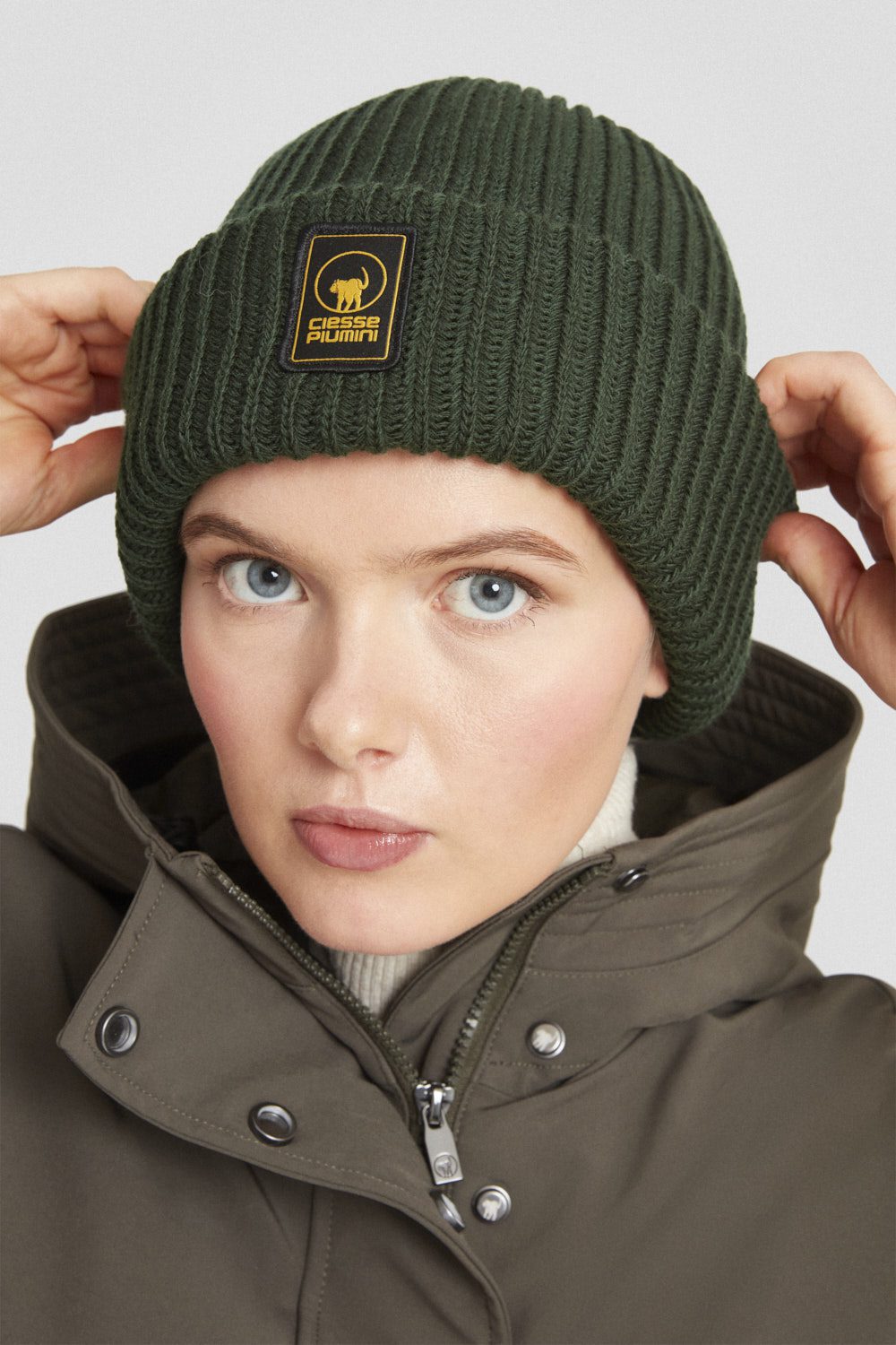 ciesse-outdoor-ripp-beanie-gr-n-unisex-aus-acryl image 3