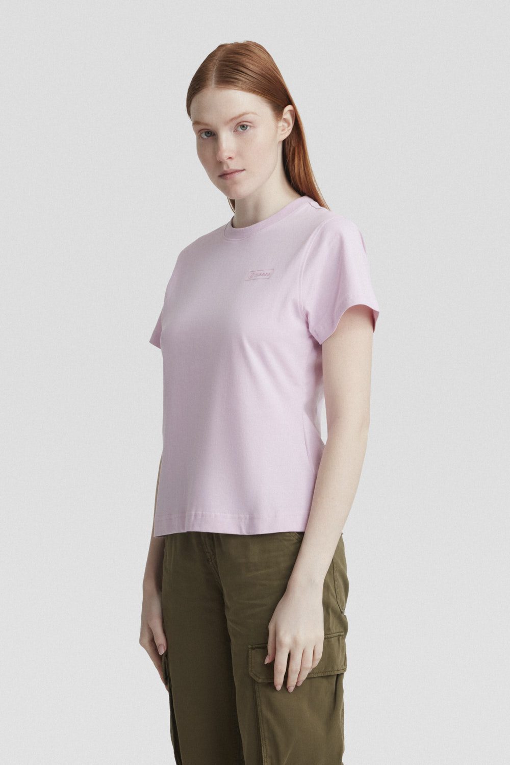 ciesse-outdoor-t-shirt-baumwolle-lila-rundhals-jersey image 2