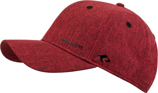 chillouts-caps-christchurch-baseballkappe-rot-schwarz-polyester image 1