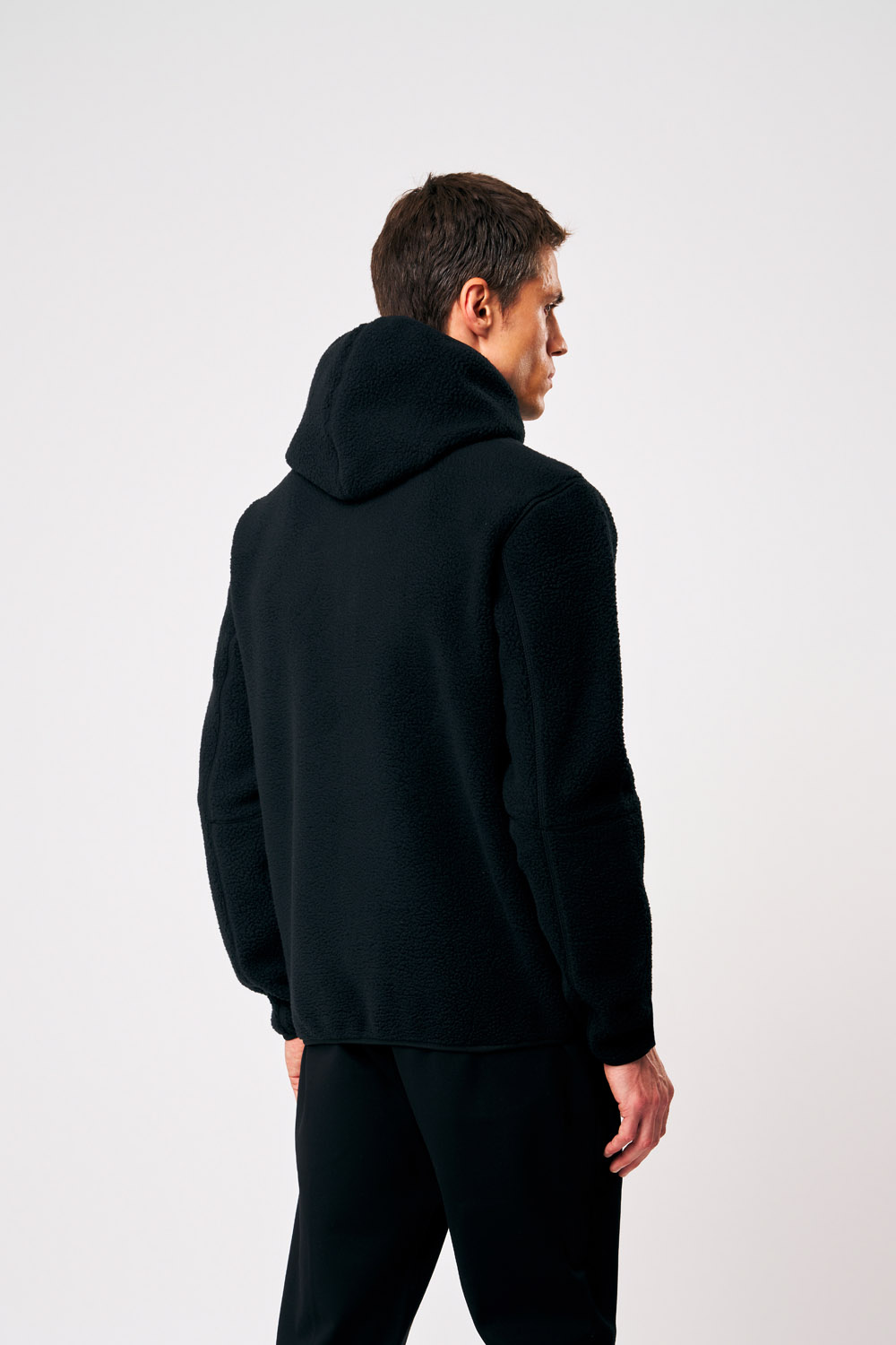 ciesse-outdoor-rodrigo-teddyjacke-herren-schwarz-kapuze image 5
