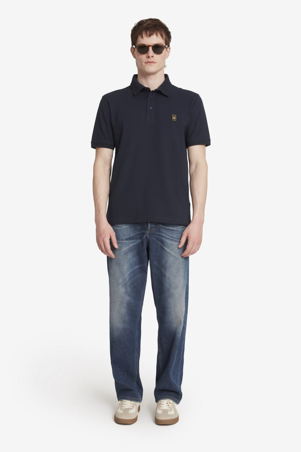 ciesse-outdoor-piff-4-0-polohemd-dunkelblau-piqu-stretch image 1