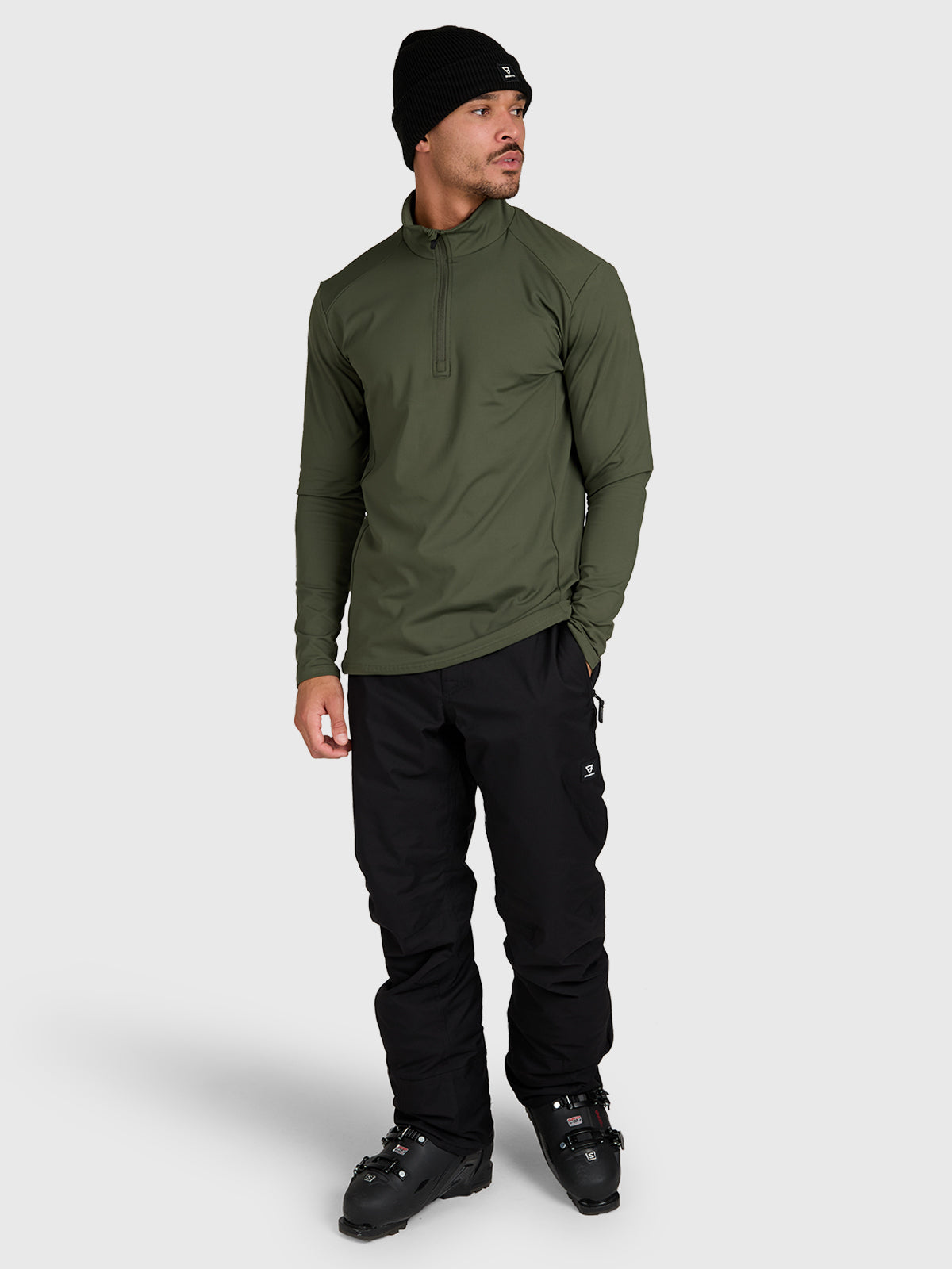 brunotti-mano-herren-snow-fleece-deep-green-polyester image 5