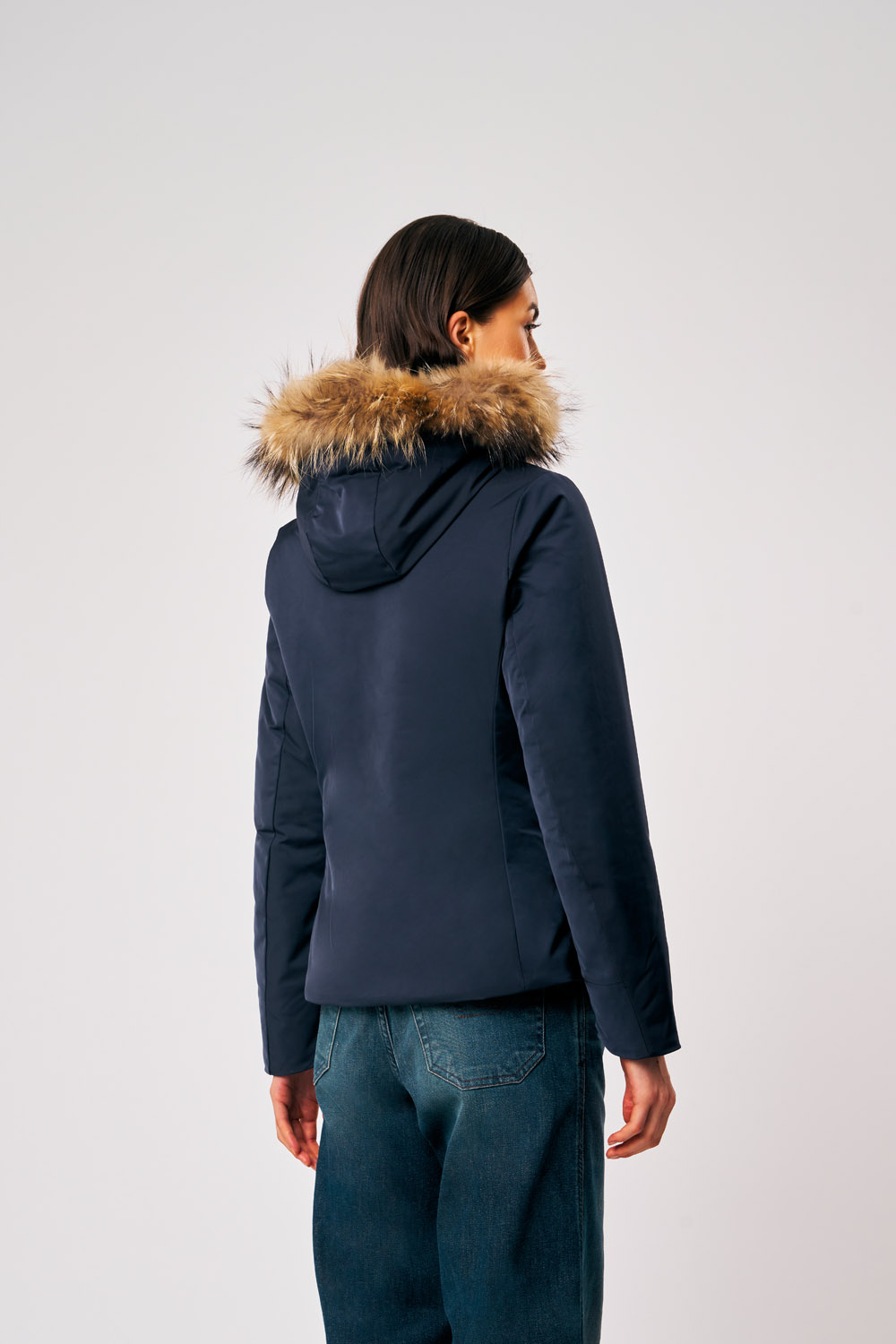 ciesse-outdoor-biliana-winterjacke-blau-abnehmbare-fellkapuze image 5