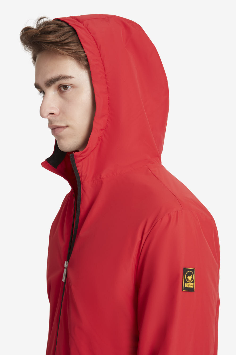 ciesse-outdoor-casper-bergangsjacke-herren-rot-kapuze image 3