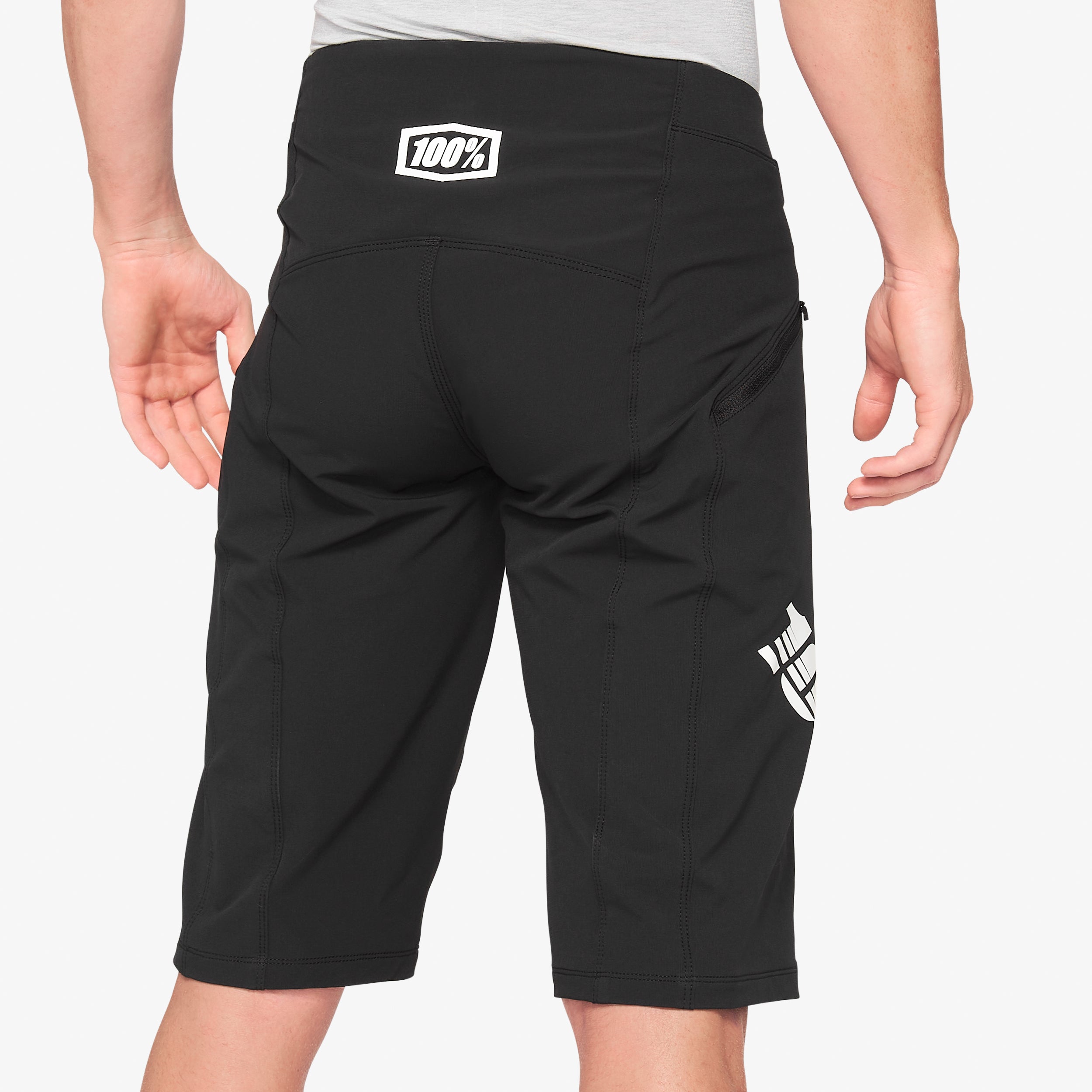 100-r-core-x-shorts-fahrradhose-schwarz-downhill-enduro image 2