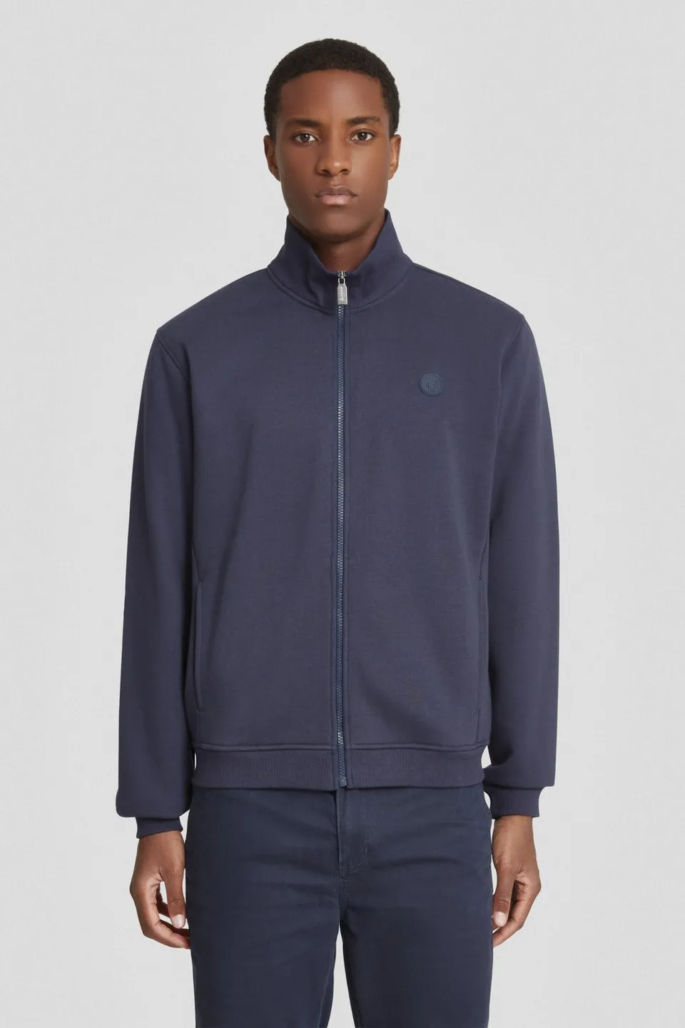 ciesse-felpe-sweatshirt-blau-baumwolle-mit-zip image 1