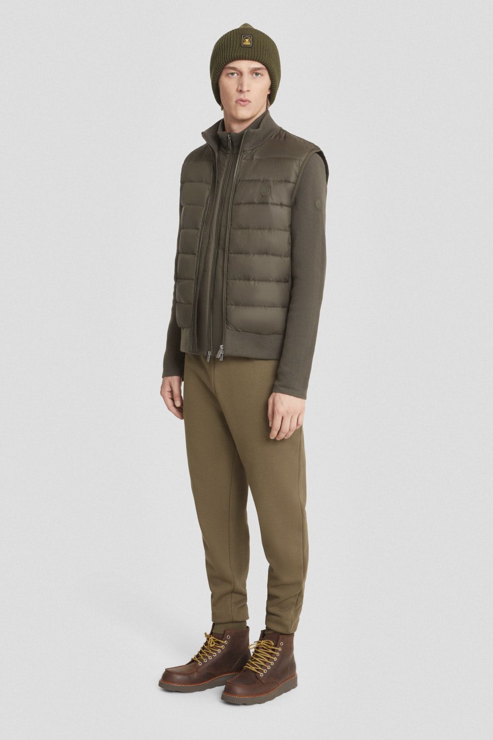 ciesse-outdoor-gilet-weste-milit-rgr-n-strick-reiverschluss image 1