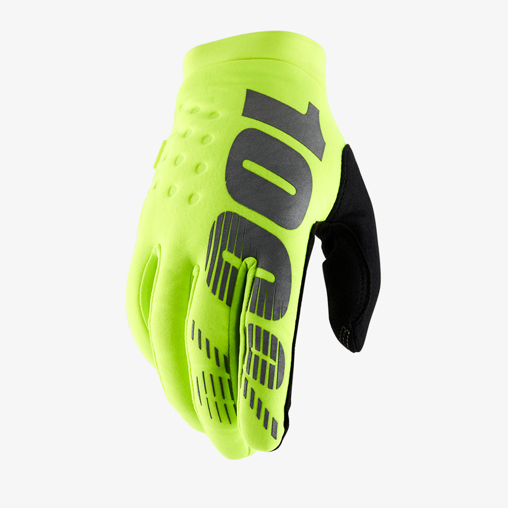 100-brisker-ce-handschuhe-fluo-yellow-gr-l image 1