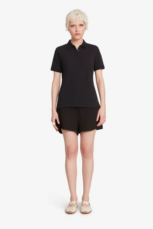 ciesse-outdoor-aria-3-0-polo-damen-schwarz-baumwolle image 1