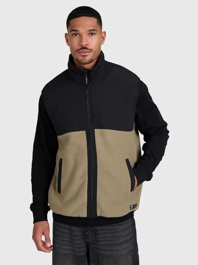 brunotti-dipon-herren-bodywarmer-dusky-green-polyester image 1