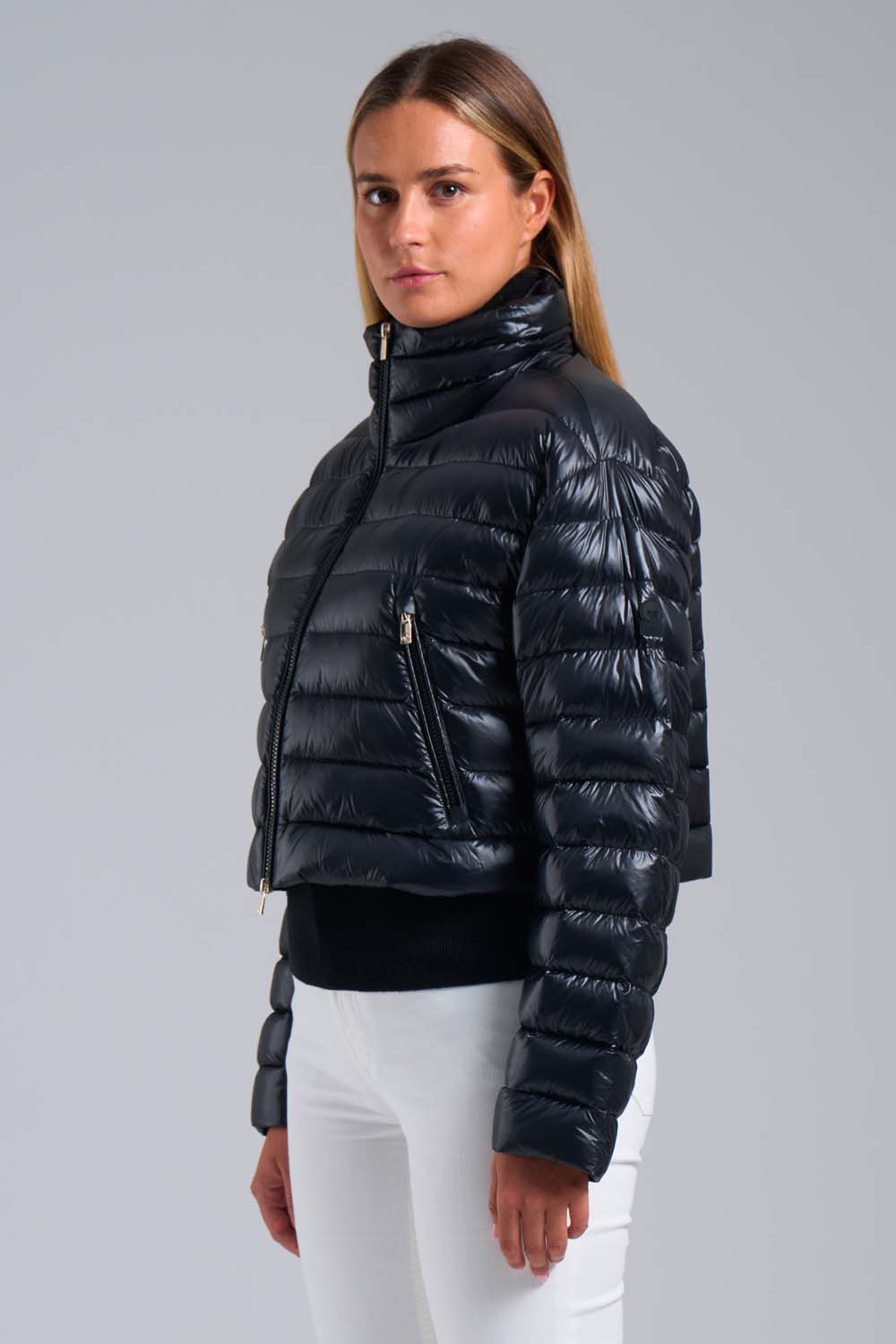 ciesse-piumini-kuna-daunenjacke-crop-schwarz-damen-800-fill image 1