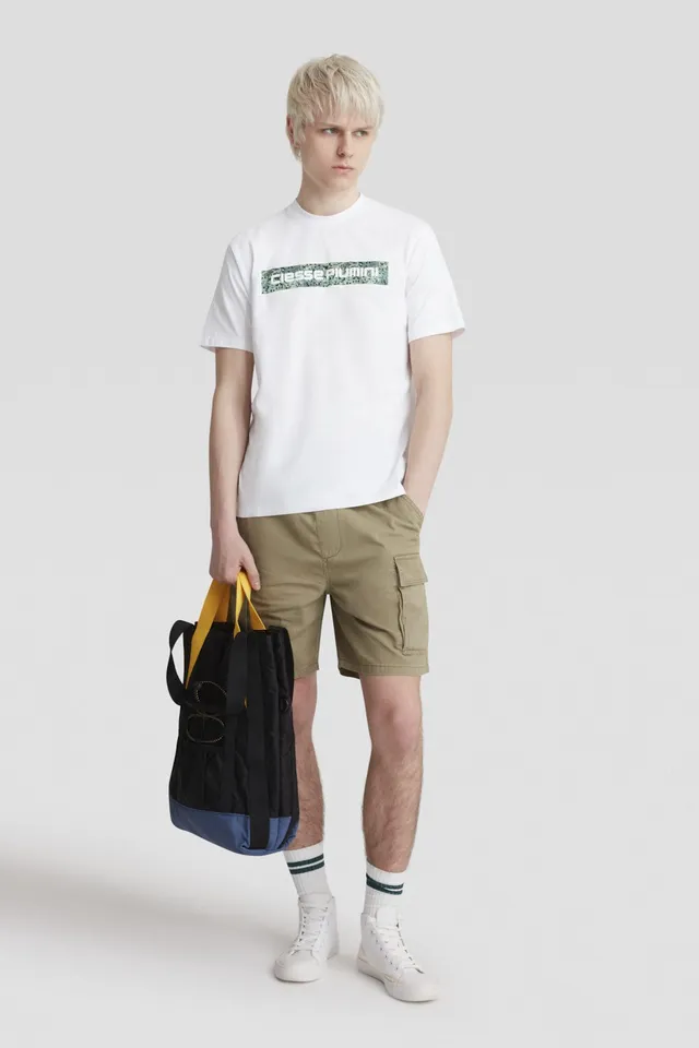 ciesse-t-shirt-rundhals-wei-baumwolle-mit-print image 1