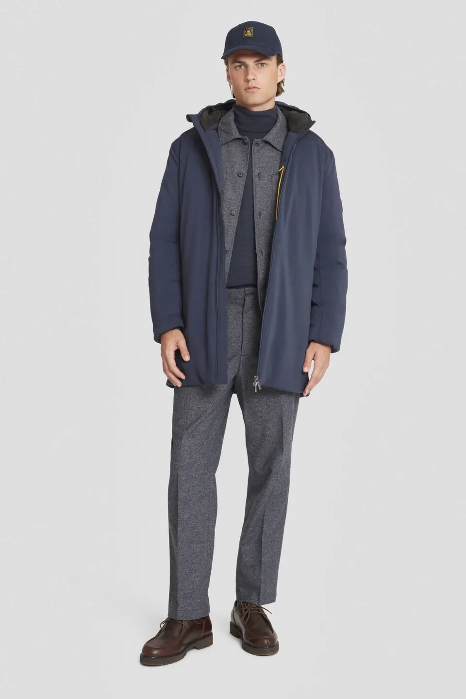 ciesse-outdoor-softshelljacke-lang-blau-wasserdicht-10k-kapuze image 1