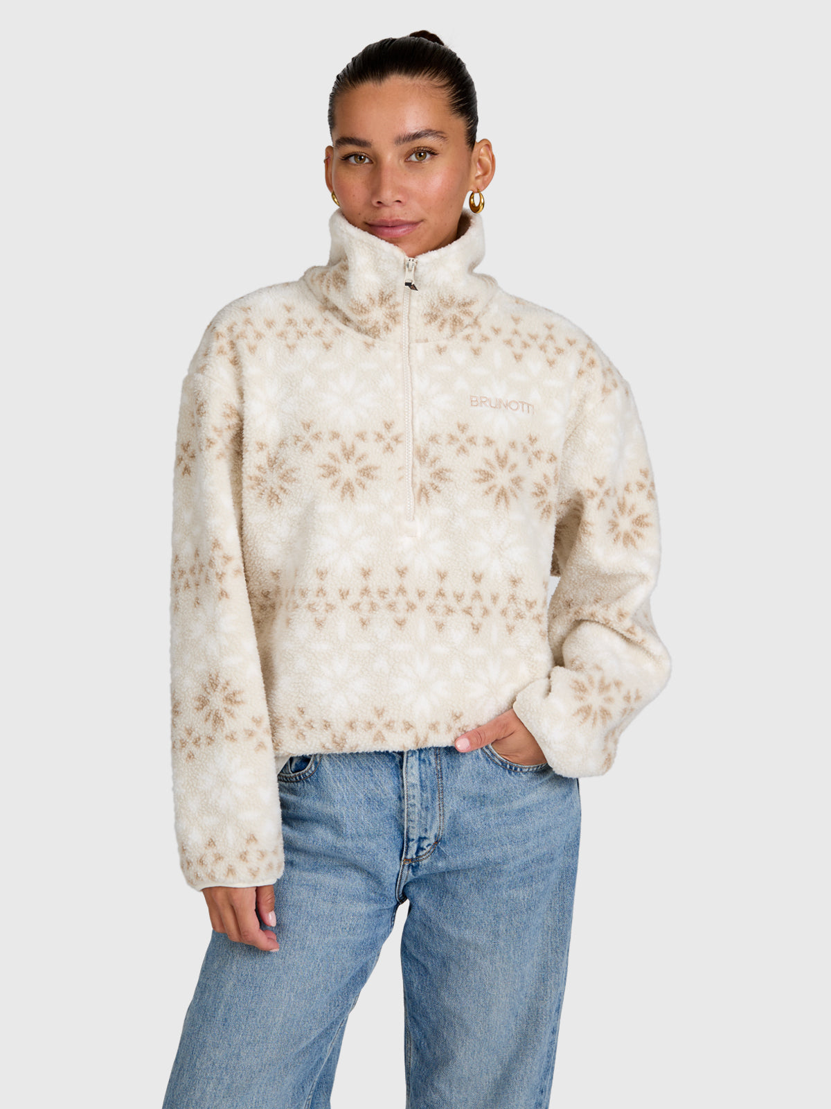 brunotti-rezan-fleece-damen-moonbeam-lockerer-fit image 1