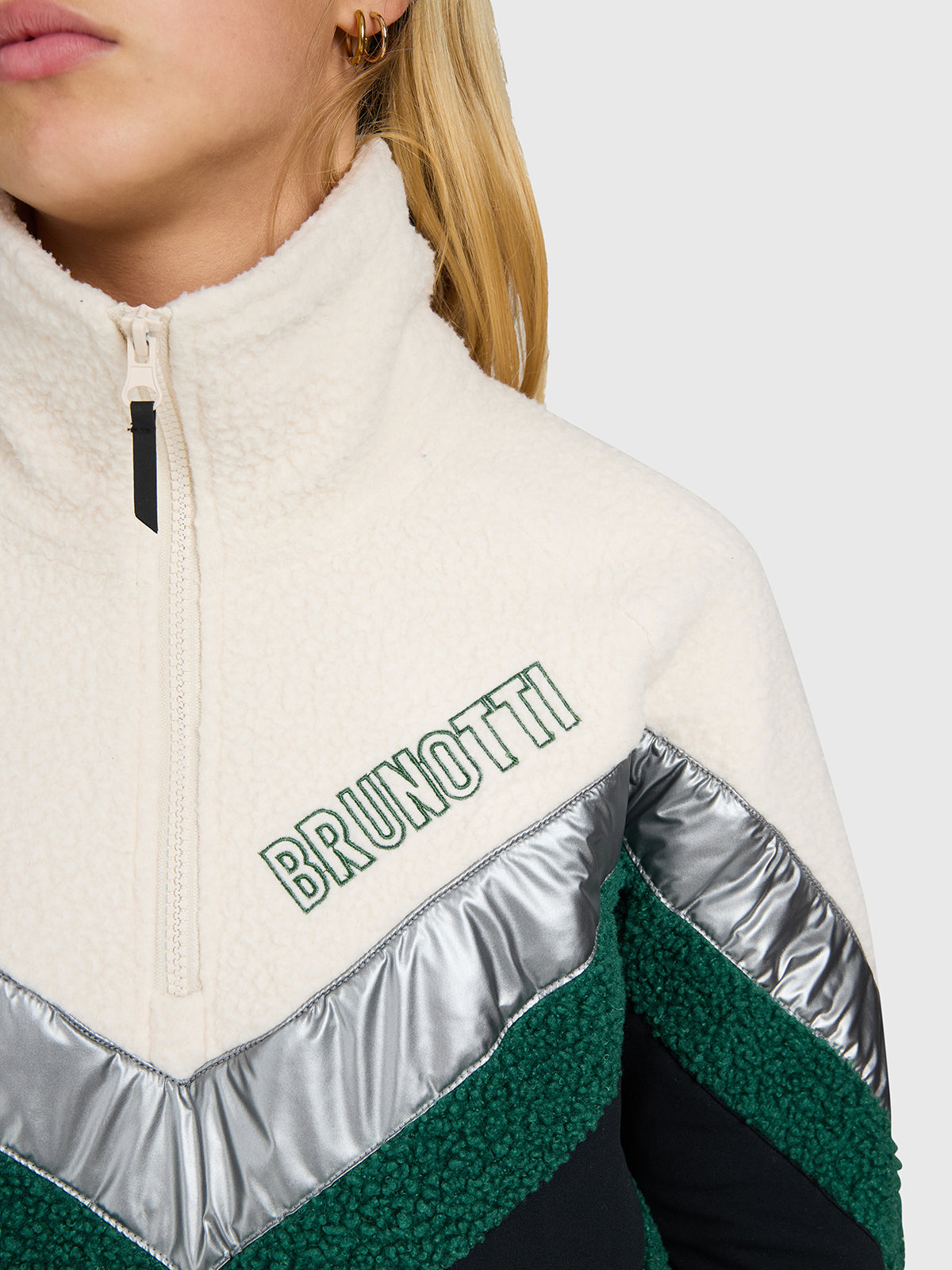 brunotti-sandy-m-dchen-fleecejacke-hunter-green-lockerer-schnitt image 6