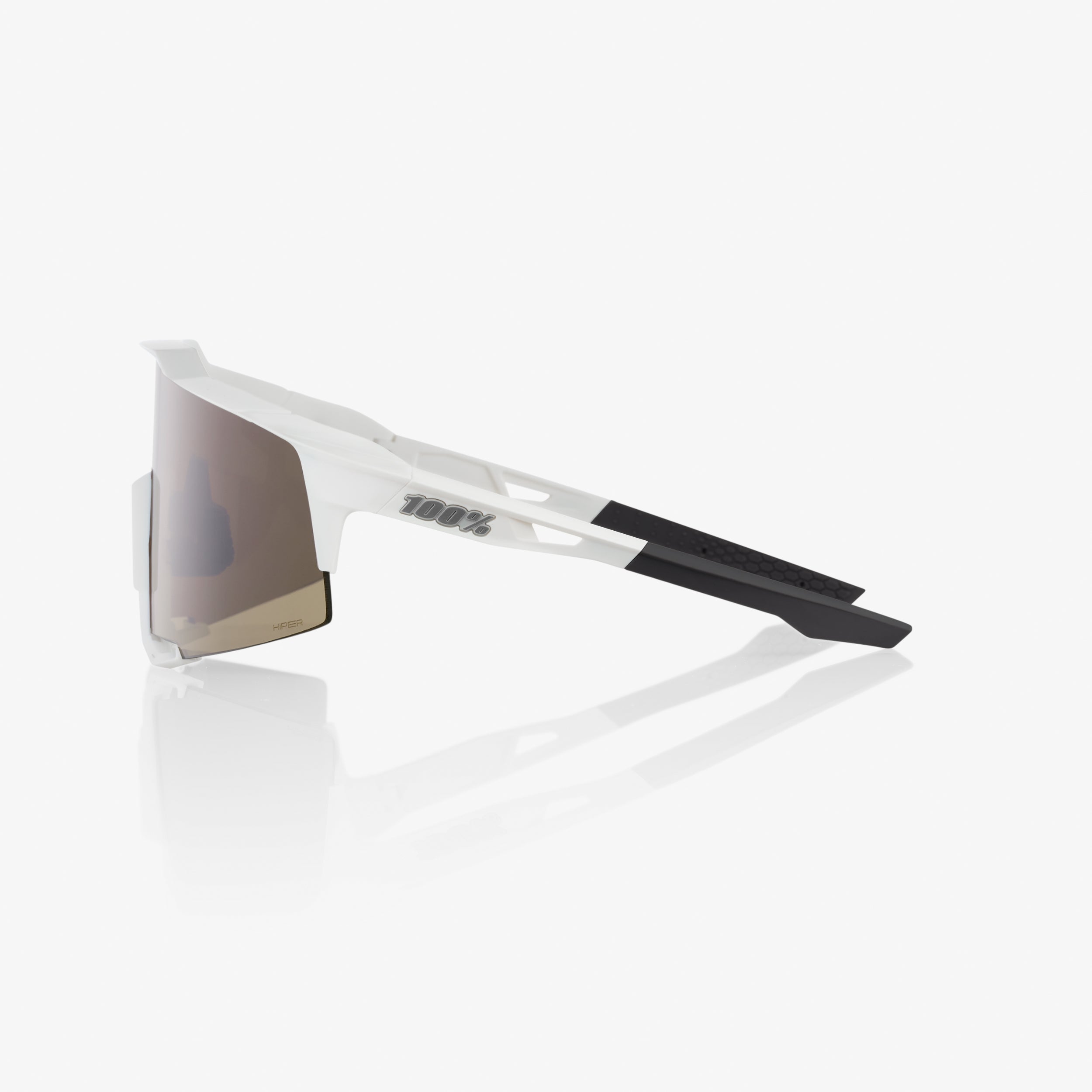 100percent-speedcraft-matte-white-sportbrille-hiper-silver-mirror image 3