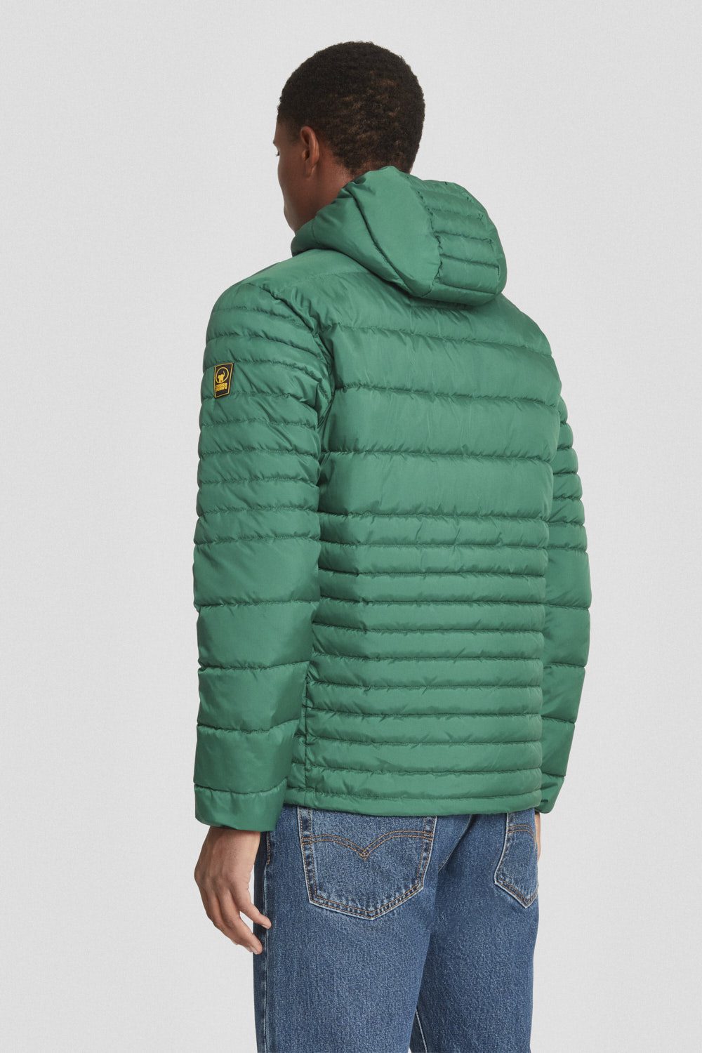 ciesse-outdoor-piumini-daunenjacke-gr-n-mit-kapuze image 4