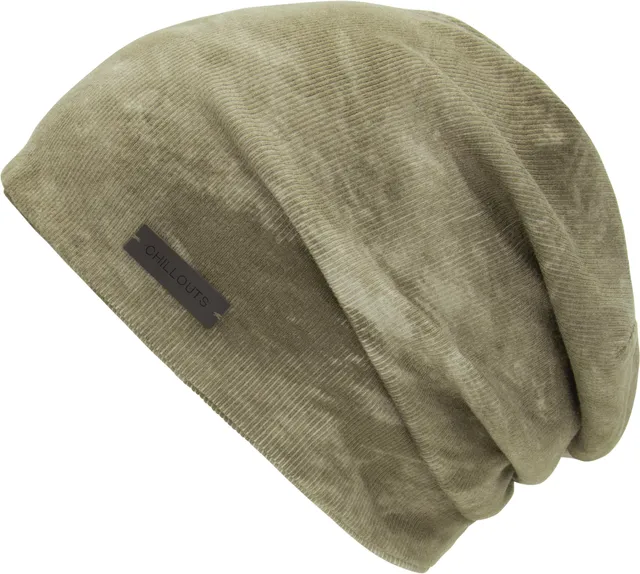 chillouts-opua-beanie-khaki-longbeanie-baumwolle image 1