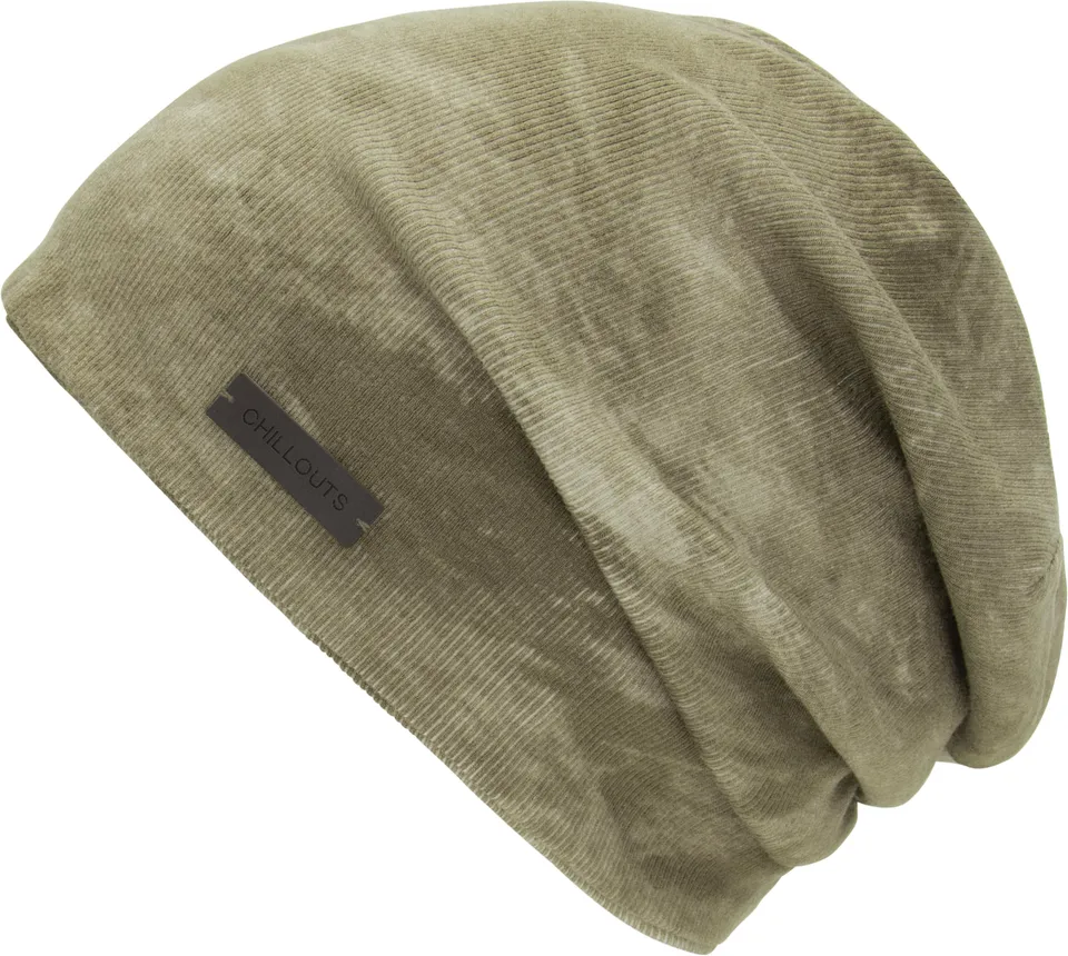 chillouts-opua-beanie-khaki-longbeanie-baumwolle image 1