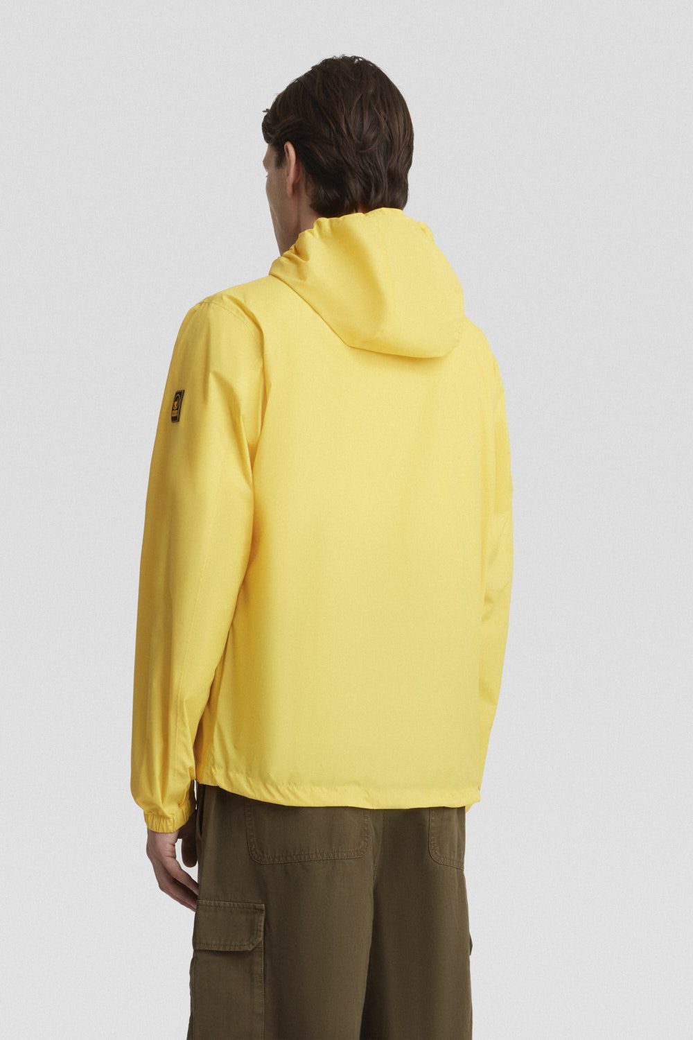 ciesse-outdoor-windbreaker-regenjacke-gelb-mit-kapuze image 4