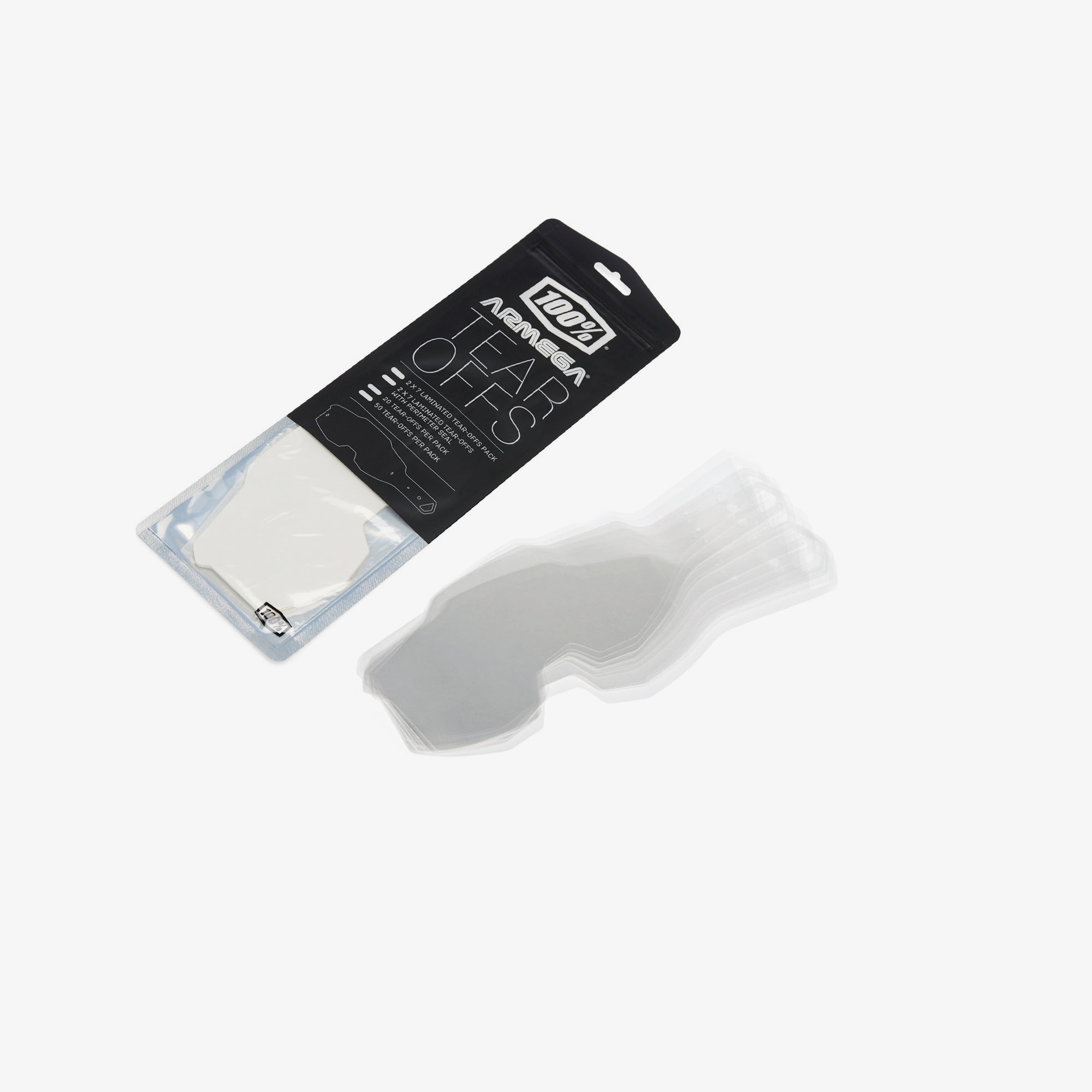 100-armega-tear-offs-abreissfolien-20er-pack-standard image 1