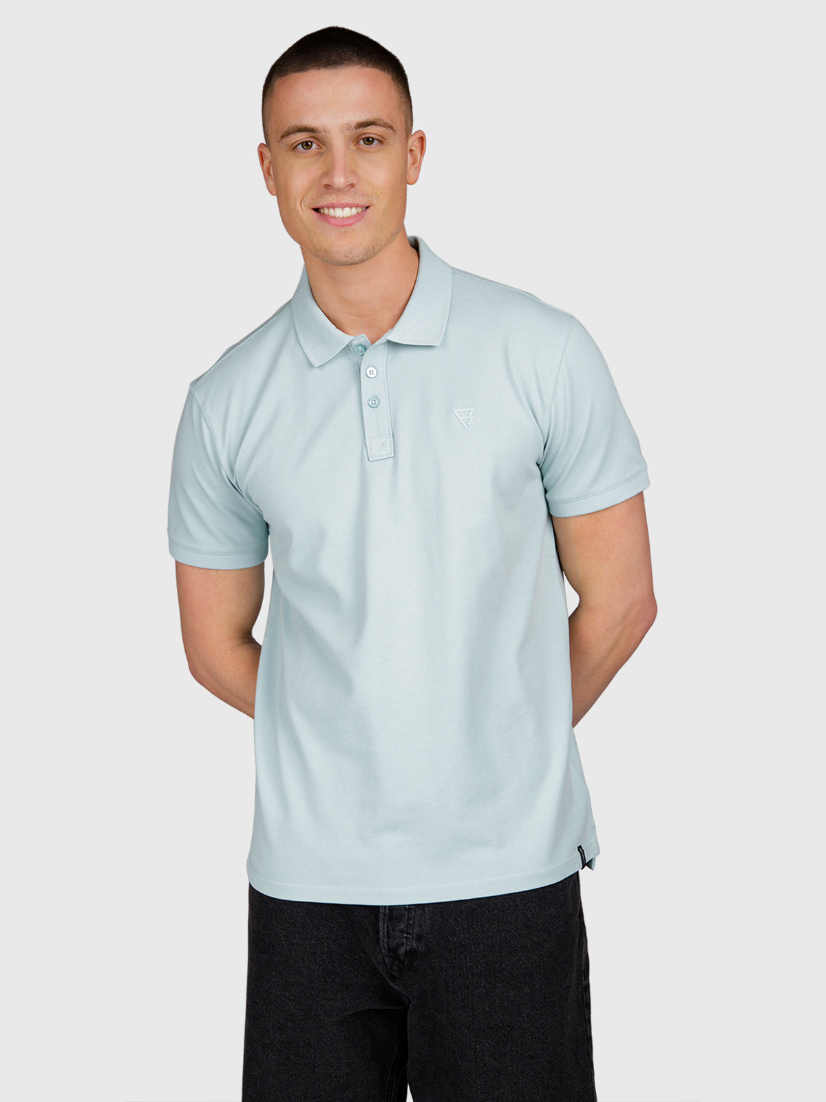 brunotti-tavico-herren-polo-shirt-mist-piqu-baumwolle image 1