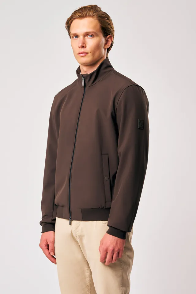 ciesse-outdoor-lupin-bikerjacke-herren-braun-softshell image 1
