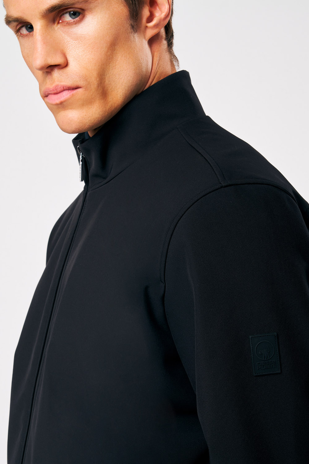 ciesse-lupin-softshelljacke-schwarz-biker-herren image 4