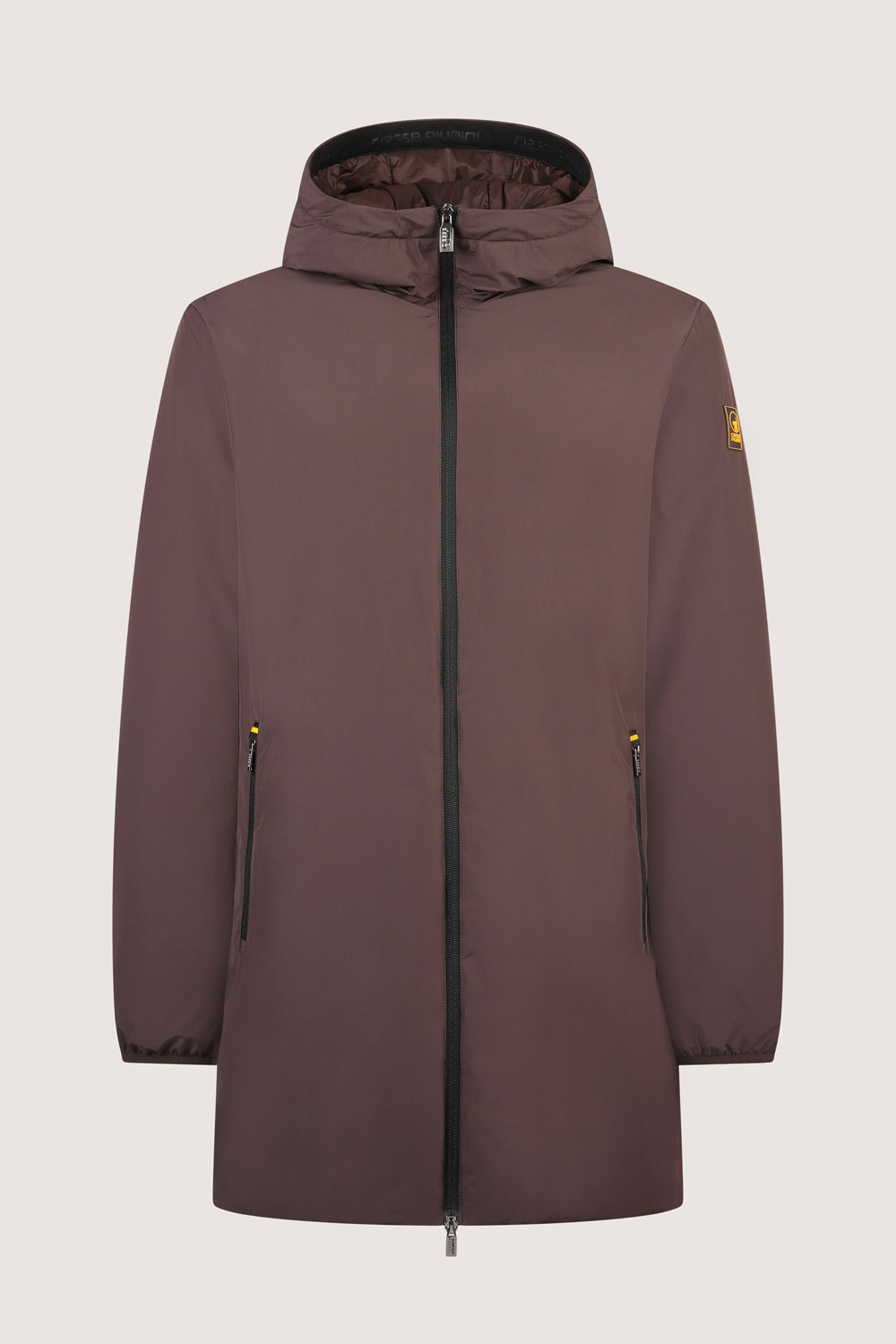 ciesse-outdoor-gunbu-winterjacke-herren-braun-kapuze image 2