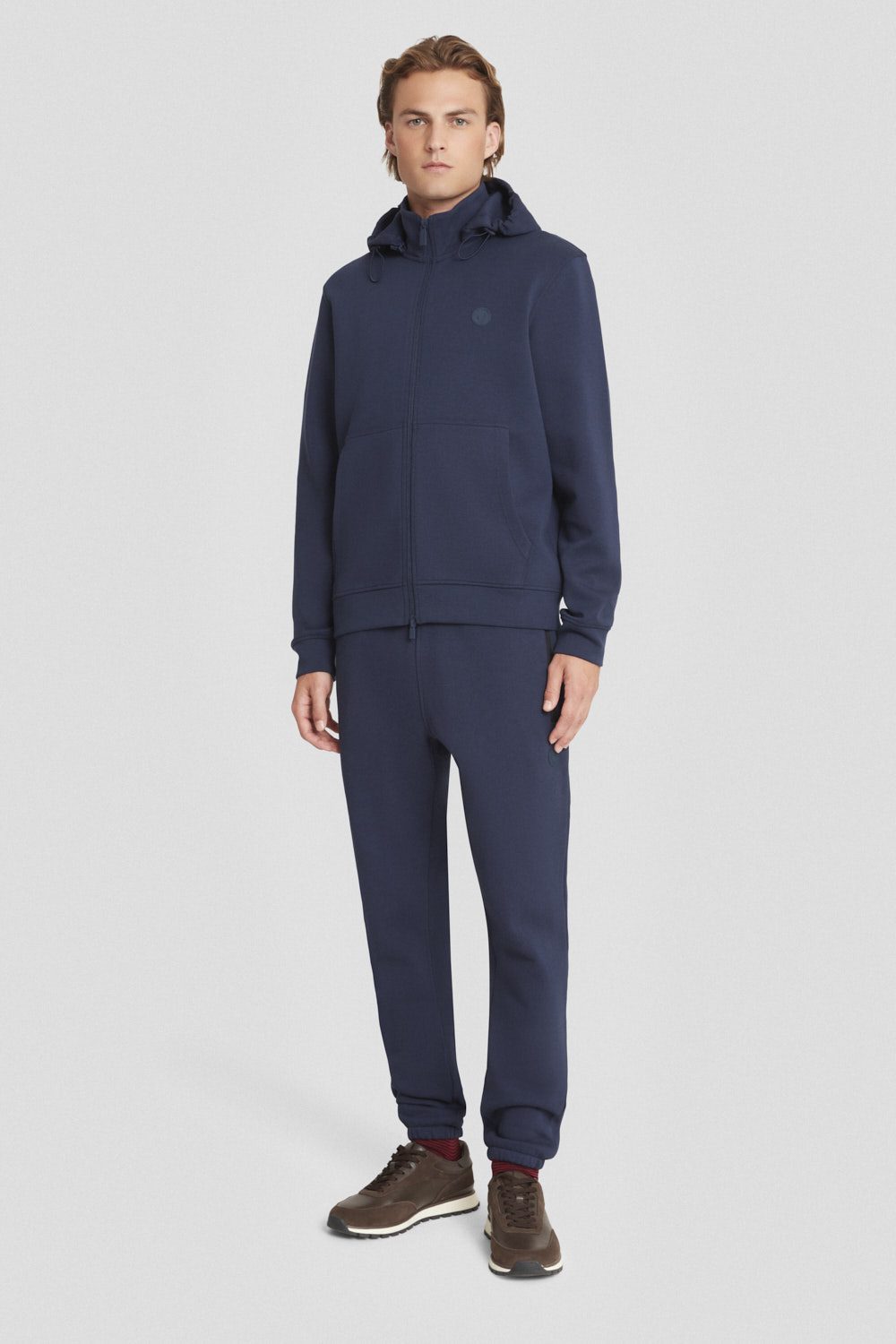 ciesse-outdoor-felpe-hoodie-blau-abnehmbare-kapuze image 2