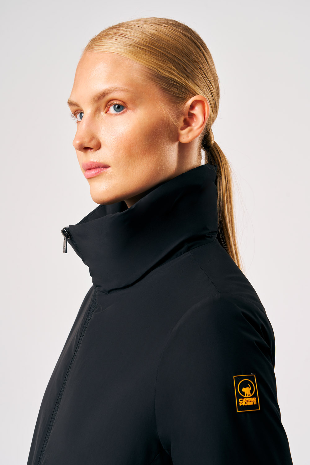 ciesse-outdoor-catalina-schwarzer-damen-mantel-dwr image 4